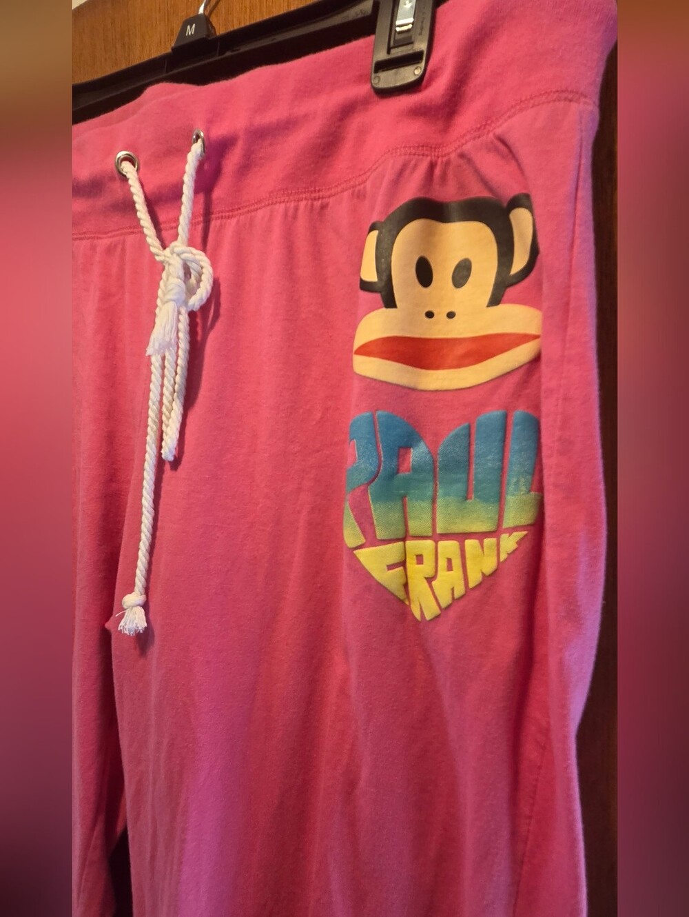 Paul Frank For Target Pink Jogger Pants SzXL - Picture 2 of 4
